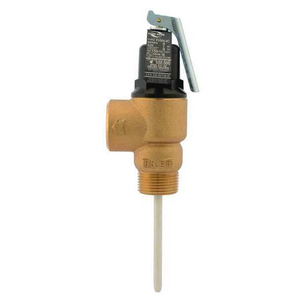 T and P Relief Valve, MNPT x FNPT