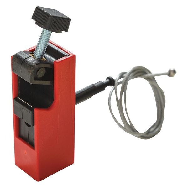 Breaker Lockout, Clamp On, Nylon 2Ft Cable