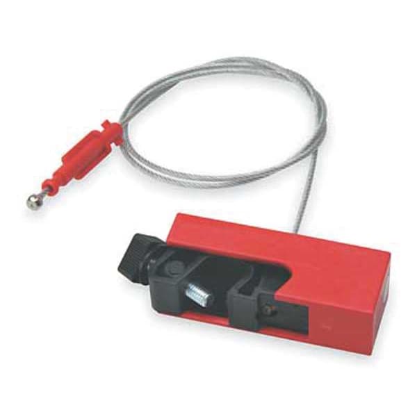 Breaker Lockout, Clamp On, Nylon 2Ft Cable