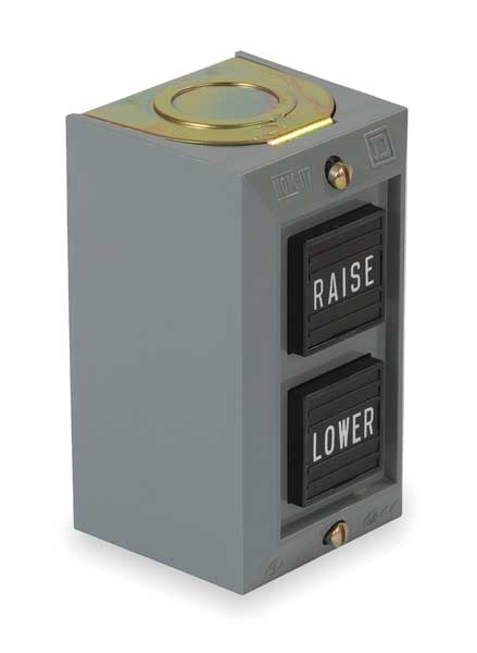 Push Buttn Cntrl Station, 2NO, Raise/Lower