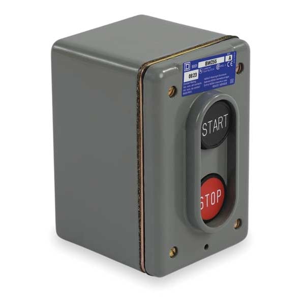 Push Buttn Cntrol Station, 2NO, Start/Stop
