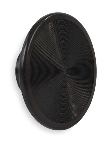 Mushroom Head, 30 mm, Black