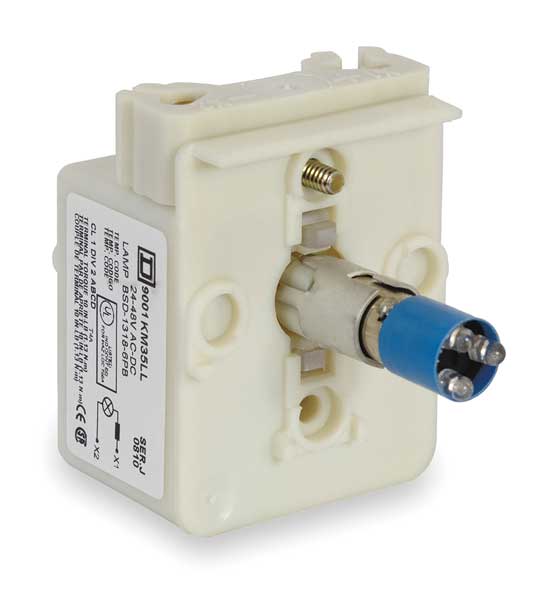 Lamp Module, 30mm, 120VAC/VDC, Blue, LED (Discontinued)