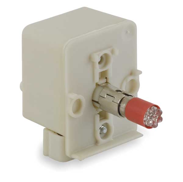 Lamp Module, 30mm, 120VAC/VDC, Red, LED