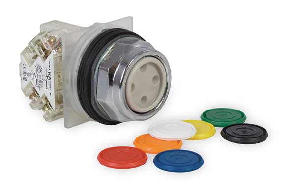 Non-Illuminated Push Button, 30 mm, 1NO/1NC, Universal