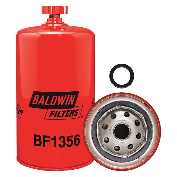 Fuel Filter, 7-13/32x3-11/16x7-13/32 In