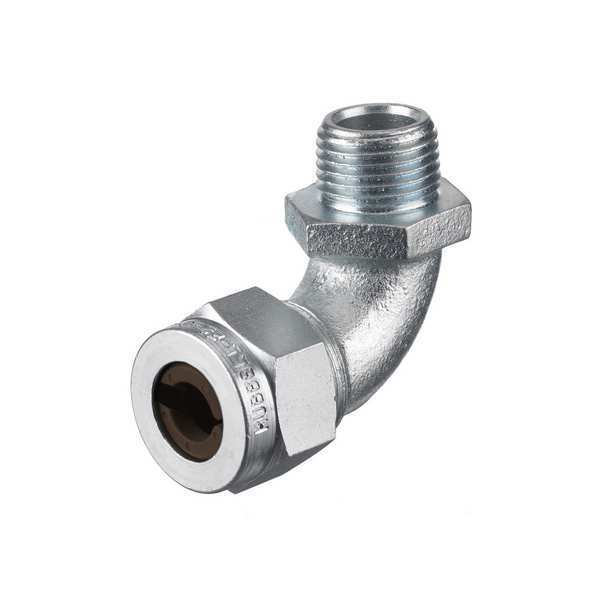 Liquid Tight Connector, 3/4in., 90 deg, Brn
