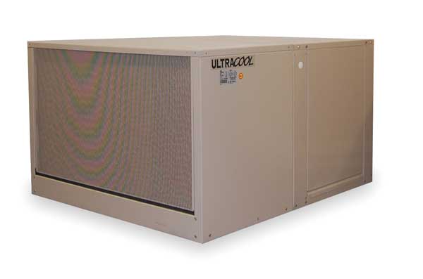 Ducted Evaporative Cooler with Motor 4400 cfm, 1600 sq. ft., 9 gal.