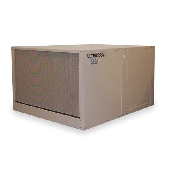 Ducted Evaporative Cooler with Motor 5000 cfm, 1600 sq. ft., 9 gal.
