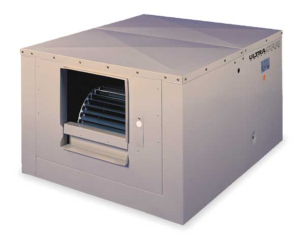 Ducted Evaporative Cooler with Motor 4000 cfm, 1600 sq. ft., 9 gal.