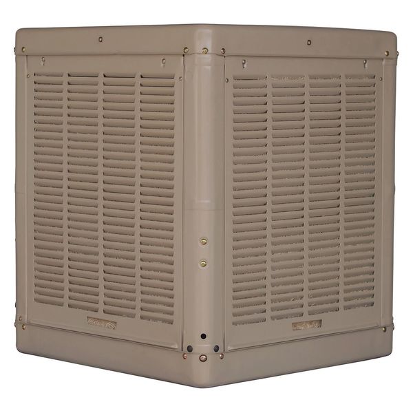 Ducted Evaporative Cooler 3000 cfm, 600 to 800 sq. ft., 6.5 gal, Belt