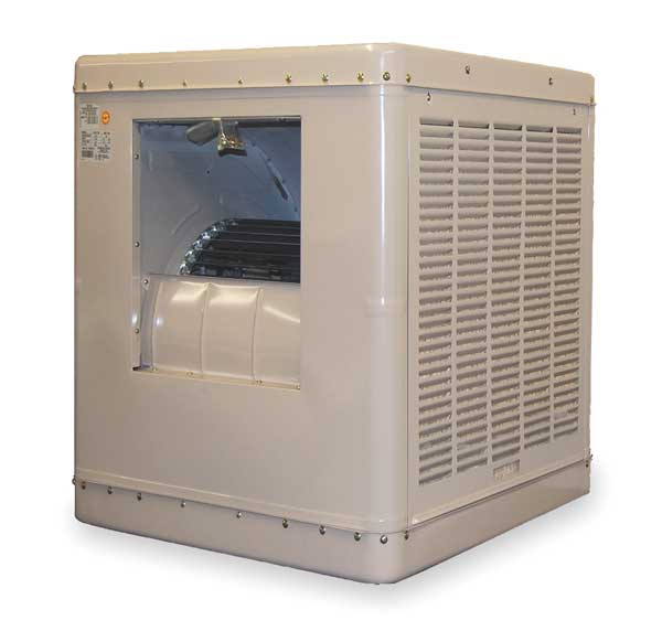 Ducted Evaporative Cooler with Motor 4100 cfm, 1200 sq. ft., 1/3 HP