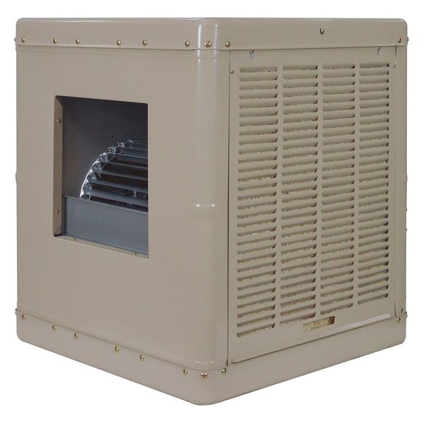 Ducted Evaporative Cooler 3000 cfm, 500 to 700 sq. ft., 8.4 gal, Belt