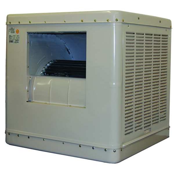 Ducted Evaporative Cooler with Motor 3000 cfm, 700 sq. ft., 8.4 gal.