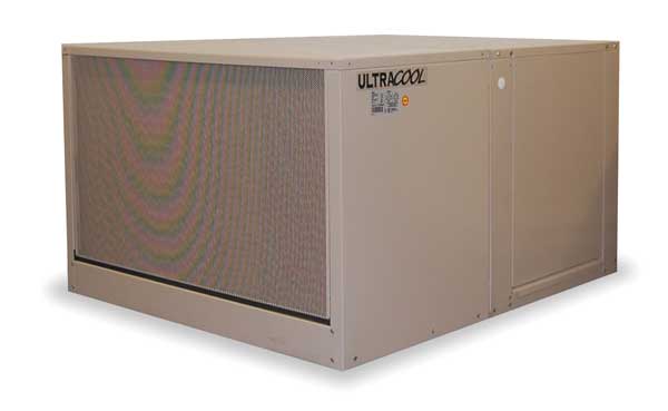 Ducted Evaporative Cooler with Motor 7000 cfm, 2200 sq. ft., 9 gal.