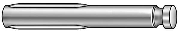 Grooved Pin, G, Zinc, 3/4x0.263D, Pk25