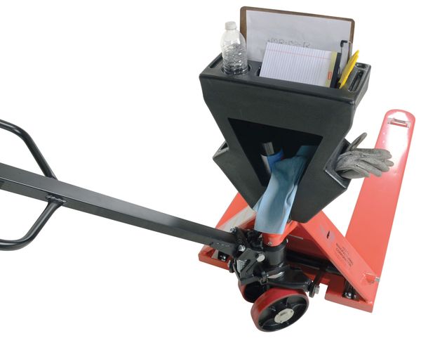 Pallet Truck Caddy, Molded Plastic