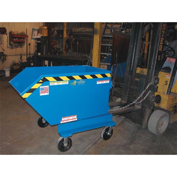 Portable Hopper, 1-1/2 cu. yd, 2000 lb