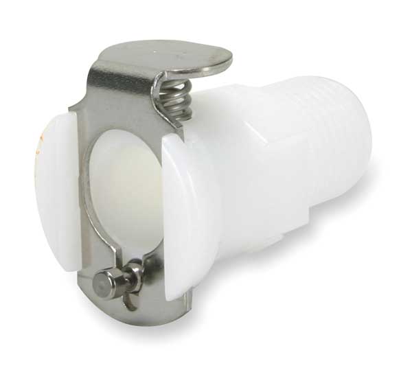Inline Coupler, Acetal, Straight-Through