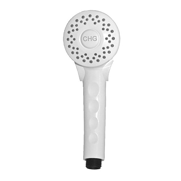 Handheld w/Shutoff, Hand Shower, White