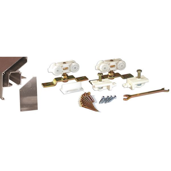 Sliding Door Sidewall Mount Track Kit, 96
