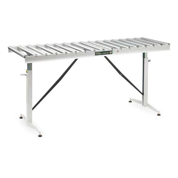 ConveyorTable, 17 Rollers, 22In.Btwn Frame