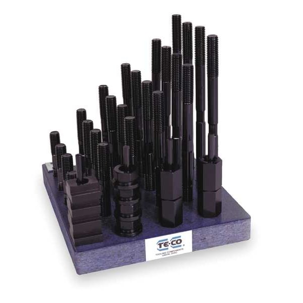 T-Nu/Stud Kit, Use W/ 13/16 In, 38 Pcs
