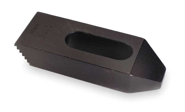 Serrated End Clamp, 1-3/4 In, 1-1/8 In