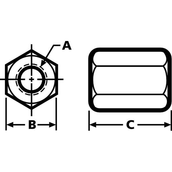 Coupling Nut, 1