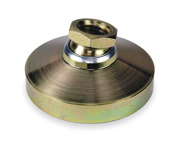 Leveling Pad, Bltless, 1/2-13, 1-7/8in Base