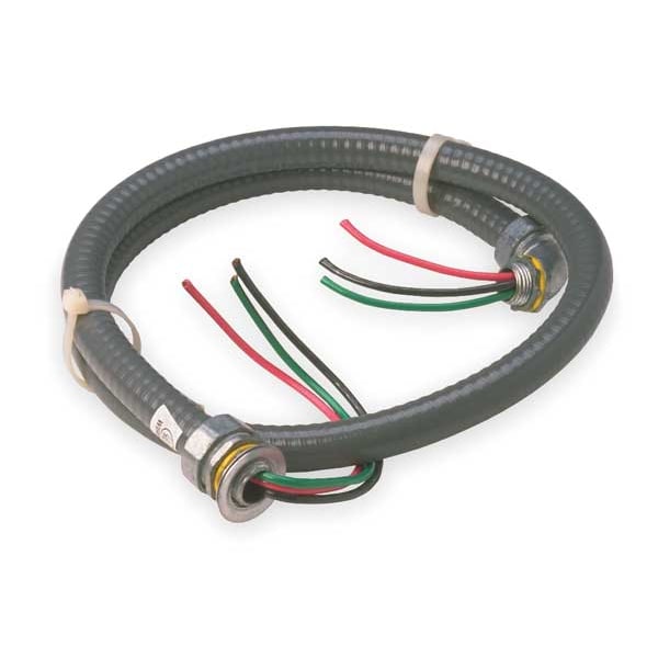 Conduit Kit, Liquid Tight, 4 ft L, # 8THHN