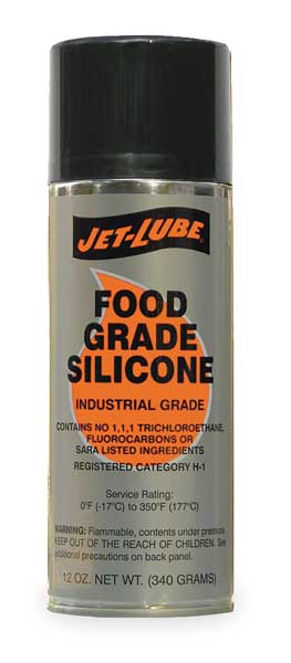 Food Grade Silicone Lubrcnt, Aerosol, 12oz