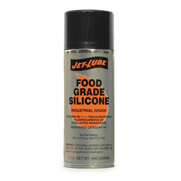 Food Grade Silicone Lubricant, Aerosol, 12Oz.