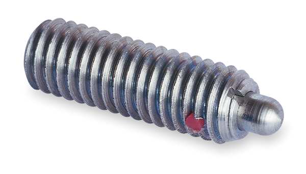 Plunger, Spring, SS, 1/4-28, 1, PK5