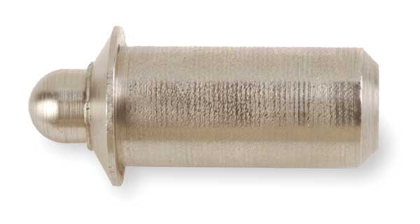 Plunger, Press Fit, Steel, B/O, 1.100, PK5