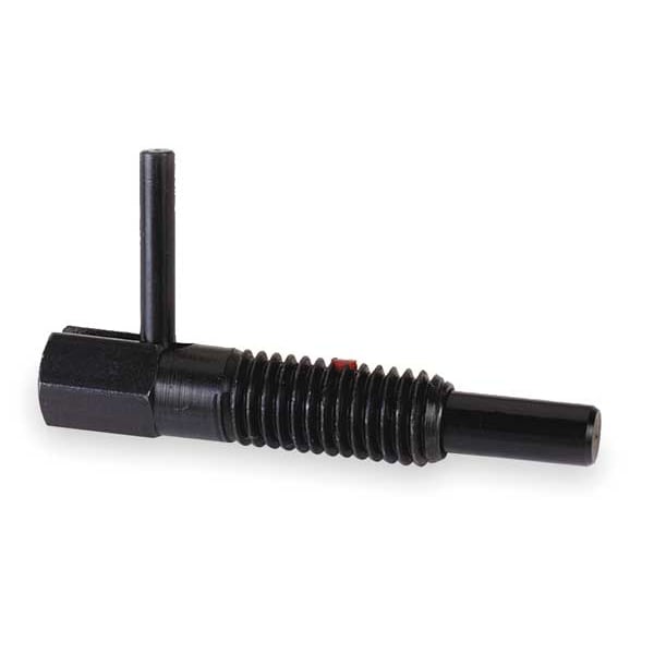 Plunger, Hand, Steel, Zinc, 5/8-11, 3.05, PK2