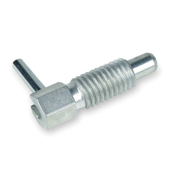 Plunger, Hand, Steel, Zinc, 1/2-13, 10.5, PK2