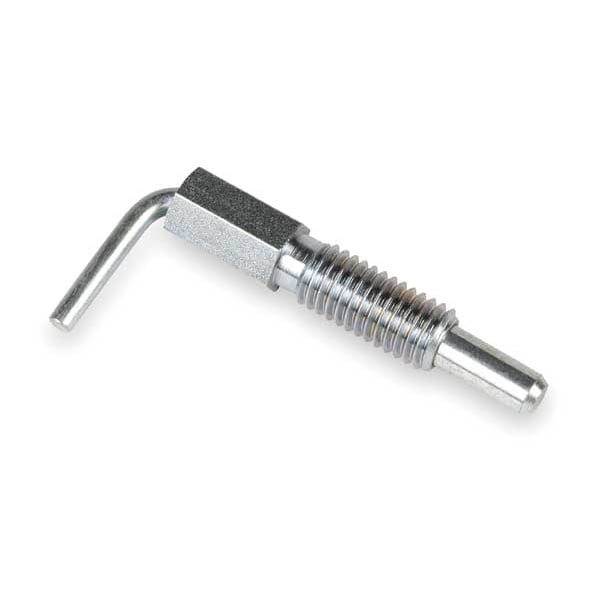 Plunger, Hand, Steel, Zinc, 1/2-13, 2.00, PK2