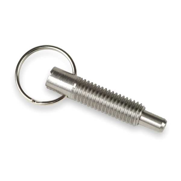 Plunger, Ball W/Out Lock, Zinc, #10-32, PK5