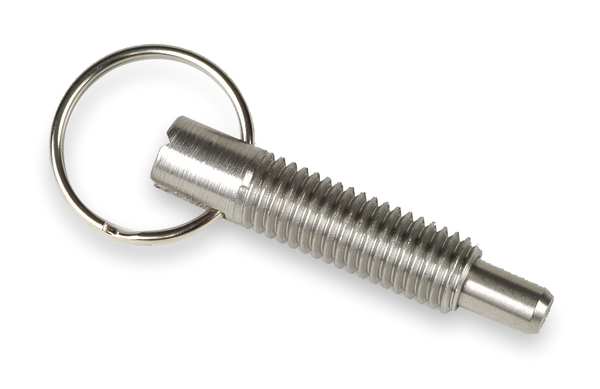 Plunger, Ball W/Out Lock, Zinc, 5/8-11, PK5