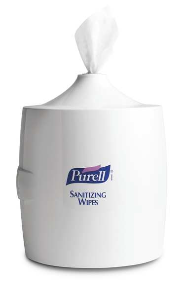 Hand Sanitizing Wipes High-Capacity Wall Dispenser