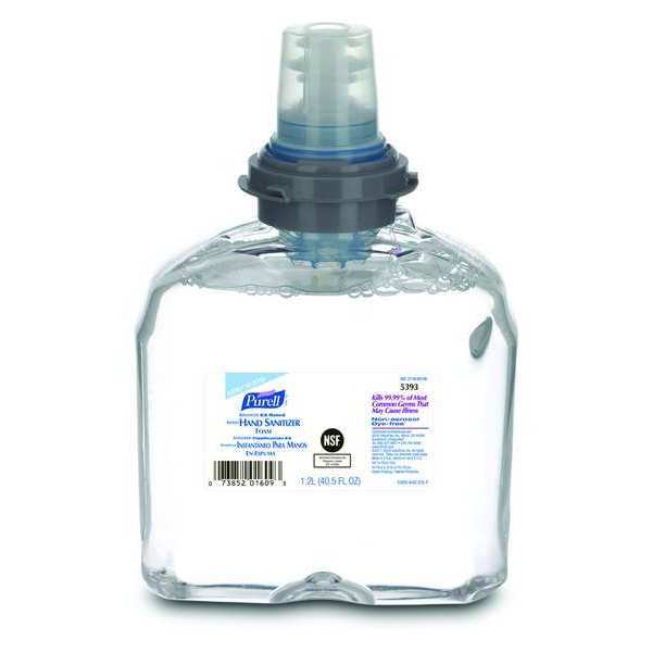 Hand Sanitizer, Foam, 1200mL, PK2