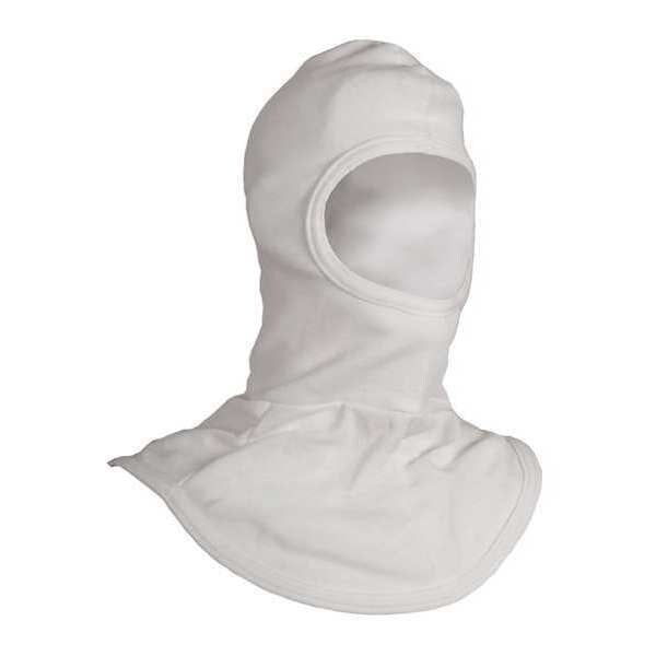 Flame Resistant Hood, White, Nomex(R)/Rayon(R)