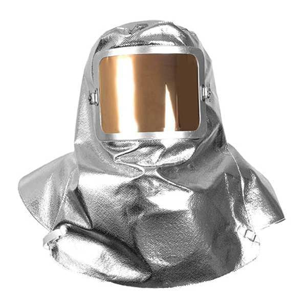 Hood, Aluminized Carbon Kevlar(R)