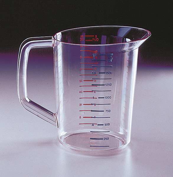 Polycarbonate Measuring Cup, 2 Quarts