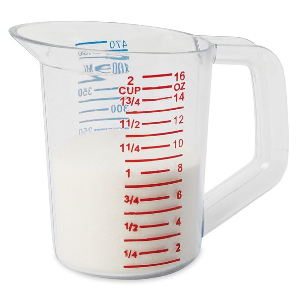 Polycarbonate Measuring Cup, 1 Pint