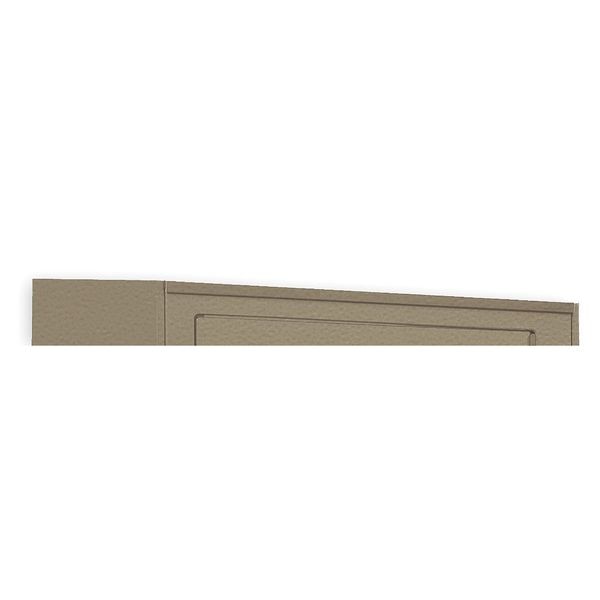 Slope Top Kit, 3 Frame Wide, W36, D12, Beige