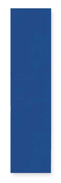 End Panel For Flat Top Locker, D 12, Blue