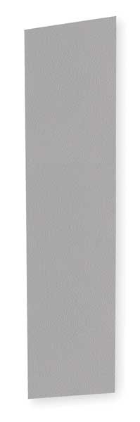 End Panel For Slope Top Locker, D 18, Gray