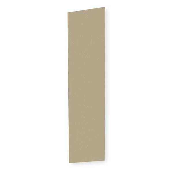 End Panel For Slope Top Locker, D18, Beige